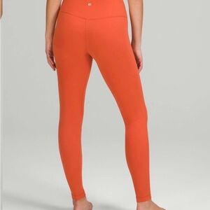 lululemon athletica Tall High-Rise Canyon Orange NWOT